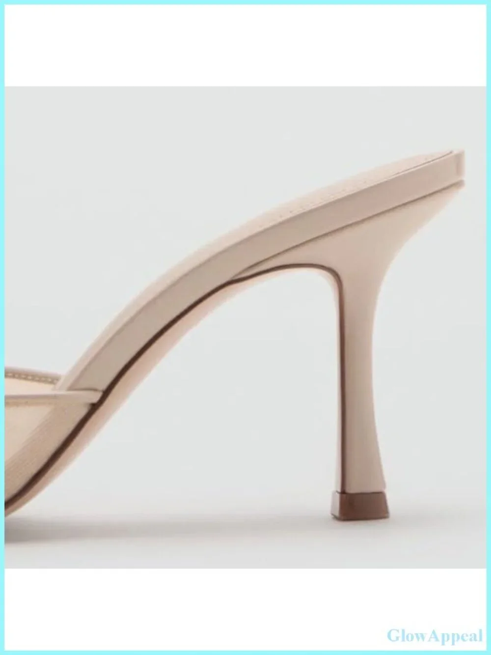 Women's Open Toe Mule Heels Slip On Stiletto Kitten Heels Patent Leather Pumps
